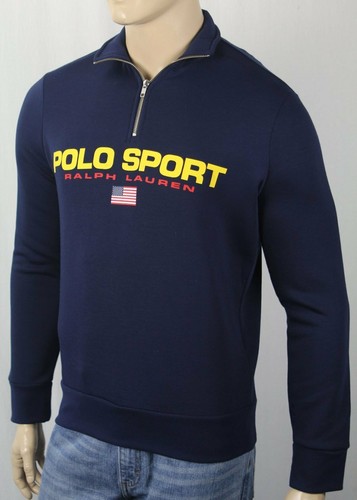 Ralph Lauren | Sudadera 1/2 Cremaller Polo Sport - Rosa/Verde | 12 Pulgadas