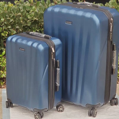 Ricardo Beverly Hills Windsor 2-Piece Luggage Set Hardside BLUE