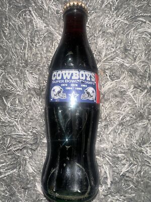 Coca-Cola Dallas Cowboys Super Bowl Champs '72, '78, '93, '94, '96
