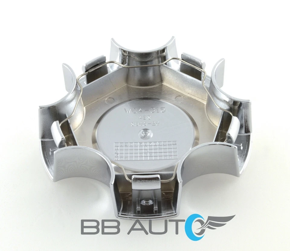 NUEVO Juego de tapacubos centrales cromados para Chevrolet Corvette Z06 2006-2010 Foto 4 de 4