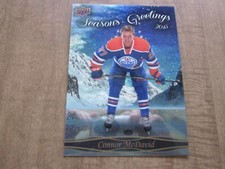 Rare 2015 Upper Deck Connor McDavid Hockey Rookie Christmas Card