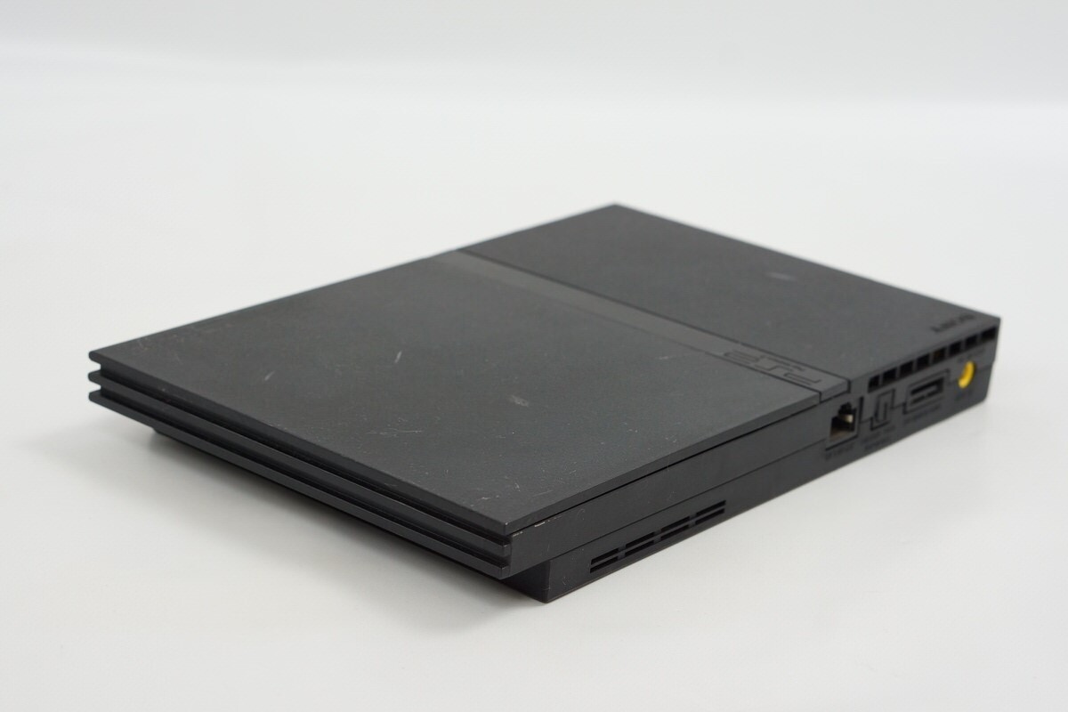 PS2 Slim Console System Black SCPH-77000 CB Playstation 2