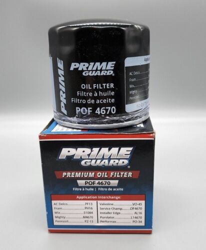 Prime Guard POF4670 Engine Oil Filter 3PACK! 3 Filters! - Afbeelding 1 van 3