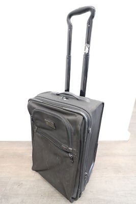 Tumi Alpha 2  erweiterbar Handgepäck Koffer Trolley 2 Rollen 117154-1041 NP850 
