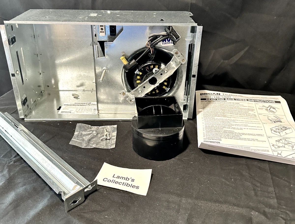 Broan-NuTone 765H80L Fan Motor HOUSING ASSEMBLY parts ONLY as shown works  26715260287 | eBay