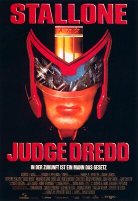 Judge Dredd (1995) - Original Filmplakat, Poster A1 gerollt