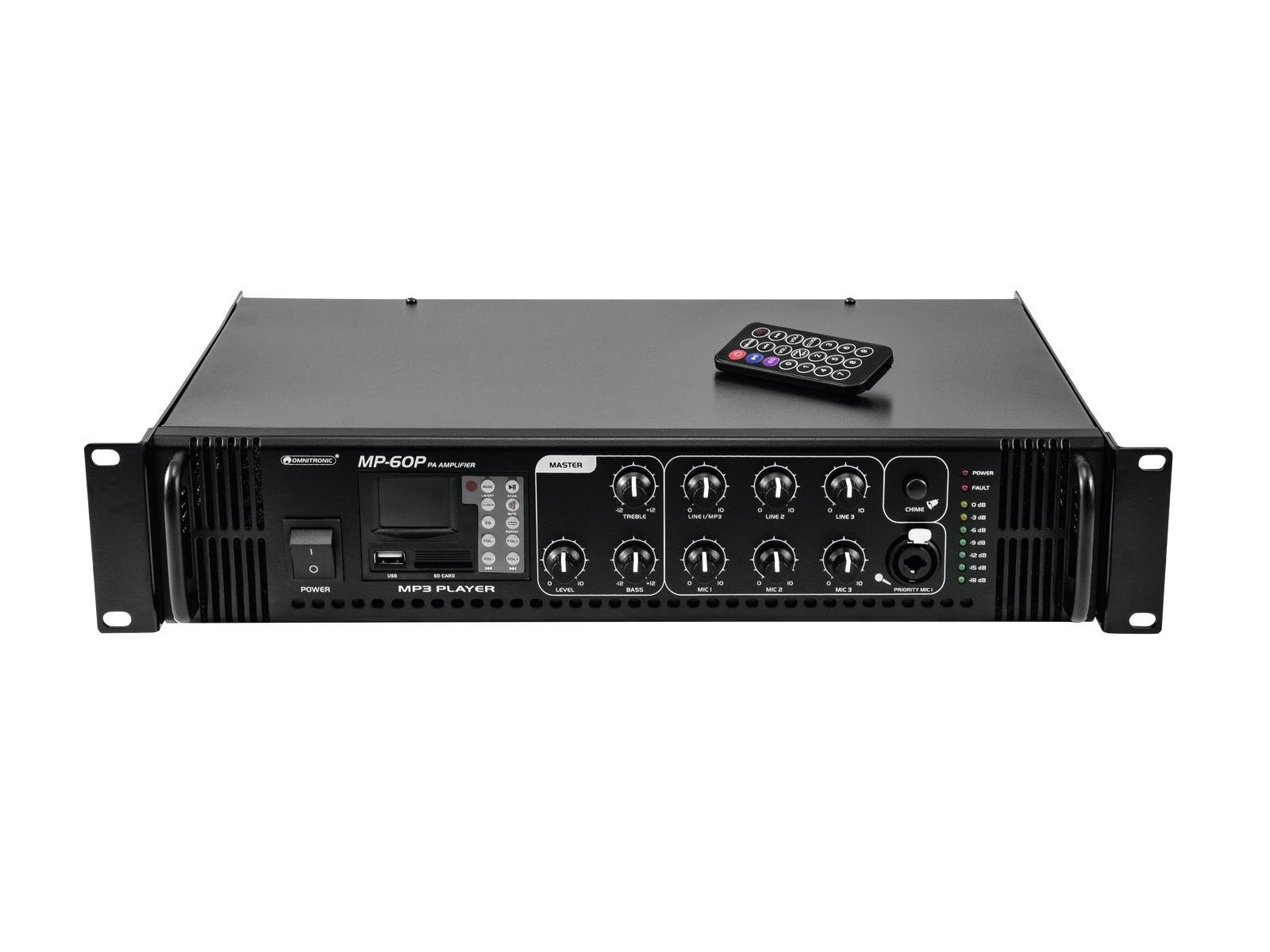 Thumbnail - Omnitronic Mp-60p Ela-mischverstärker