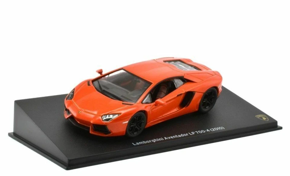 Lamborghini Aventador, LP 700-4, Naranja, 2010, Escala 1/43, MAG JT02 Foto 3 de 3