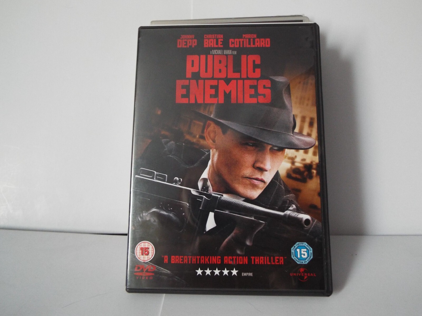 PUBLIC ENEMIES DVD