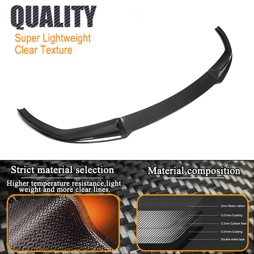 Carbon Frontlippe Frontspoiler Spoilerlippe Passt für BMW 3ER G20 M Sport M340i - Bild 8 von 13