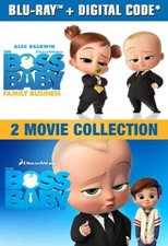 The Boss Baby 2-movie Collection Blu-ray Alec Baldwin NEW...W/SLIP 