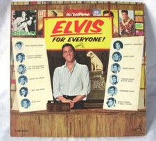 ELVIS FOR EVERYBODY PRESLEY ALBUM DISCO RCA 65 PRIMA EDIZIONE US MONO LP LPM-3450