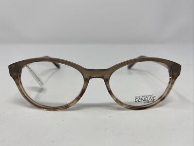 Catherine Deneuve CD0422 045 51-17-135 Light Brown Eyeglasses Frame IA02