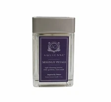 Aquiesse MOONLIT PETALS 5 oz Luxury Soy Scented Candle Hand Poured NEW