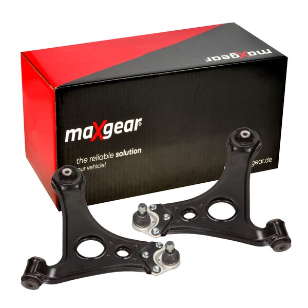 2X Maxgear Querlenker Satz Unten Vorne FüR Mercedes A W168 1.4-2.1 07.97-08.04-image