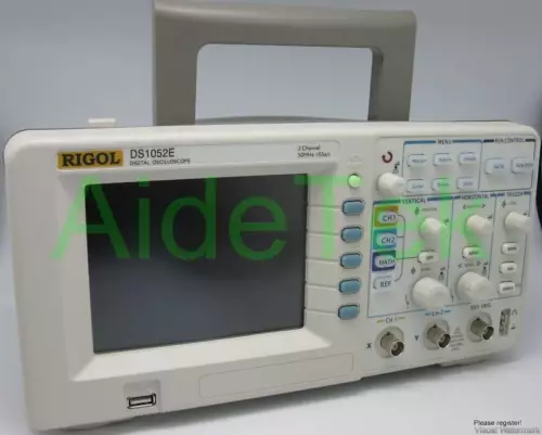 New RIGOL Portable Digital Storage Oscilloscope DS1052E - Picture 1 of 12