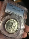 1935-D Walking Liberty Half Dollar PCGS AU58