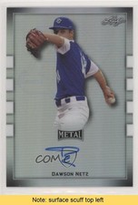 2018 Leaf Metal Perfect Game All-American Classic Dawson Netz Auto READ 0u2j