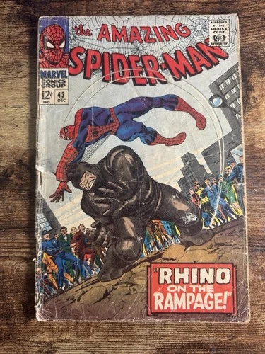 The Amazing Spider-Man #43 (1966) G/VG – 1st Full Mary Jane