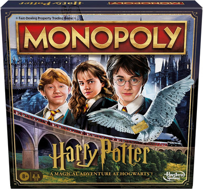 Hasbro Gaming Monopoly Harry Potter Edition Board Game | A Magical Adventure at
