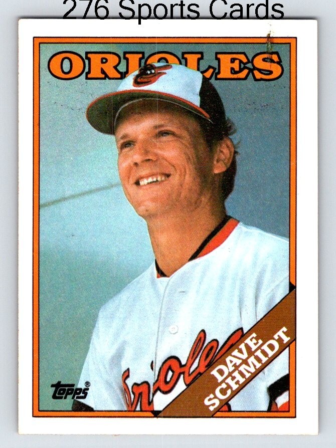 1988 Topps - Dave Schmidt #214