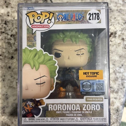 Funko Pop! One Piece: Roronoa Zoro #2178 Limited Edition 3500 Pcs