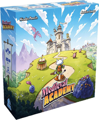 Medieval Academy (Second Edition) - Card Drafting, Strategy Board Game, Chivalry