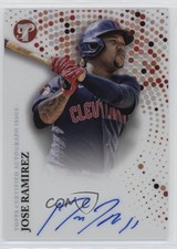 2022 Topps Pristine Pristine Auto Jose Ramirez #PA-JR Auto 1e56