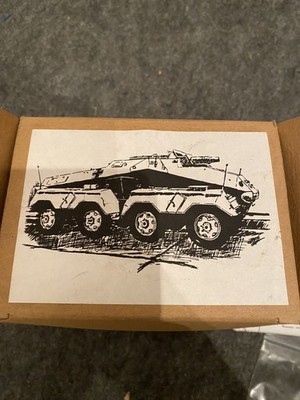 Fine Scale Factory SD. KFZ 233 Achtrad mit 7,5cm Stummel Kanone TL 007 1:72