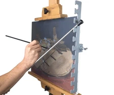 Stedi-Rest, Mahl Stick Rest to Steady The Hand While Painting Detail