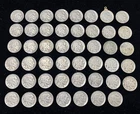 Lot of 47 Buffalo Nickels Full Readable Dates 1937 & 37D C-315