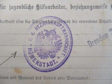 1912 Księga robocza ADOLFA STEPHANA SELIGERA z Tillendorfu RÖMERSTADT Śląsk