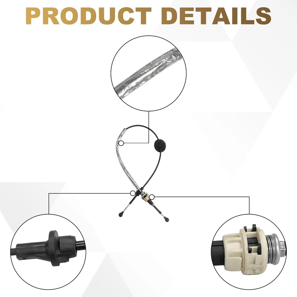 Cable Cambio Transmisión Para Chevy Cavalier Pontiac Sunfire 2002-2005 - Image 3 of 3