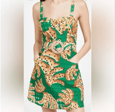 Farm Rio Banana Print Dress  Size Large (NWOT)
