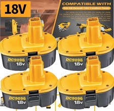 2 PACK 18V Battery For Dewalt 18 VOLT XRP DC9096 DC9098 Ni-MH DC9099 NEW