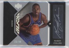 2006-07 Upper Deck UD Black Auto Rookies 23/99 Mardy Collins #AR-MC Auto 0b2