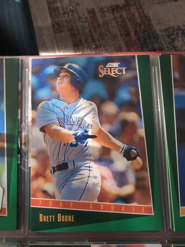 1993 Score Select #326 Brett Boone RC Rookie Card Seattle Mariners Baseball Card - Picture 1 of 3