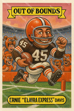 GX218 Ernie Davis Cleveland Browns Out of Bounds 4x6 12x18 16x24 Photo