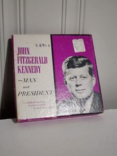 Vtg 8MM CASTLE FILMS John Fitzgerald Kennedy Man President Commemorative