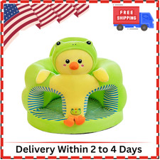 Baby Seat Baby Sit up Chair Cartoon Animals Plush Sofa Chair Toddler Baby Learn