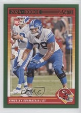 2024 Score Rookies Green Kingsley Suamataia #331 1fa4