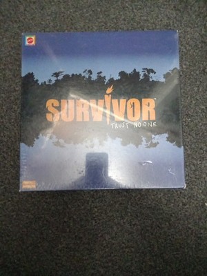 Rare Vintage 2001 Survivor Trust No One! Brettspiel von Mattel Games