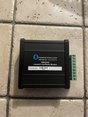 Industrial Control Links RMX2400 Radio And Multipoint Lease Line Modem
