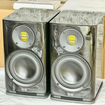DDP ELAC Solano BS 283 Bookshelf Speakers Pair JET V Tweeter Original Box JAPAN
