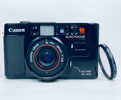#ad NEAR MINT Canon AF35M Autoboy Sure Shot point amp; shoot 35mm Film Camera JAPAN $109.99