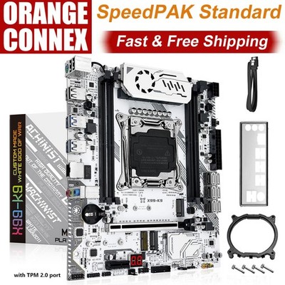 X99 K9 LGA 2011-3 Motherboard M.2 SATA 3.0 DDR4 TPM 2.0 for i7, Xeon E5 V3 V4