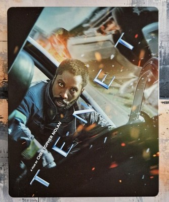 #TENET# EIN Film von CHRISTOPHER NOLAN #2020# BLU-RAY STEELBOOK# Sehr gut # 