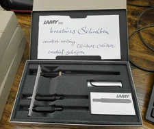 Lamy Joy Calligraphy Set 011 3 Nib Sizes Black (BOX DAMAGED)