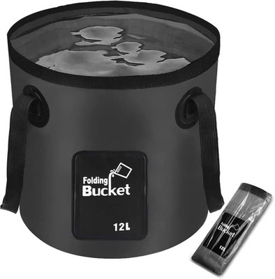 Collapsible Folding Bucket 5 Gallon Portable Water Container Camping Basin