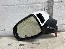 2019 AUDI Q5 Driver Left Side View Mirror Black Base White(T9T9)Cap Power Fold 